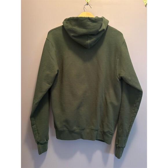 Champion William & Mary Pullover Hoodie Men's S Green White Collegiate - Picture 5 of 9